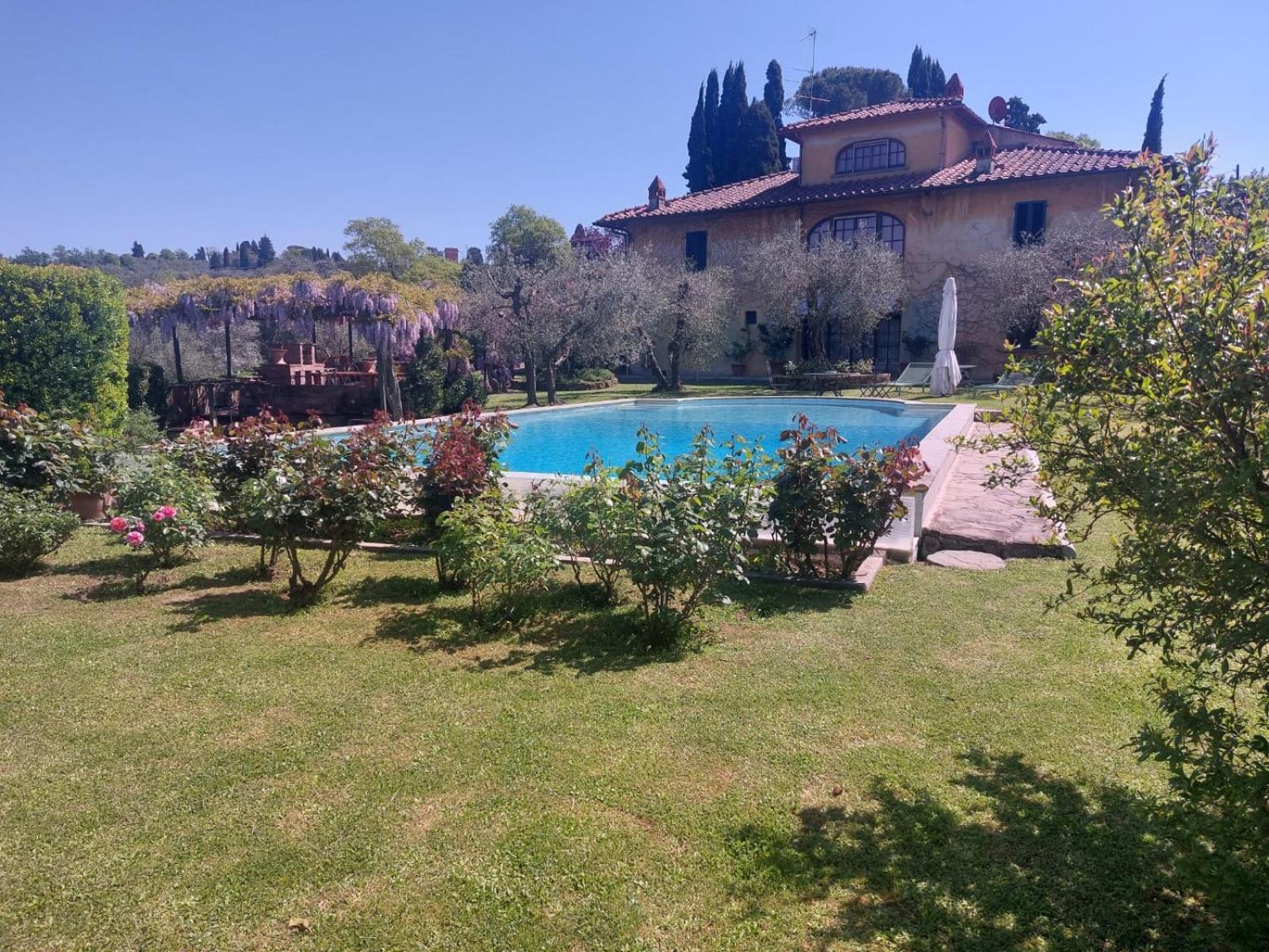 Villa Giotto Florence Pozzolatico Buitenkant foto